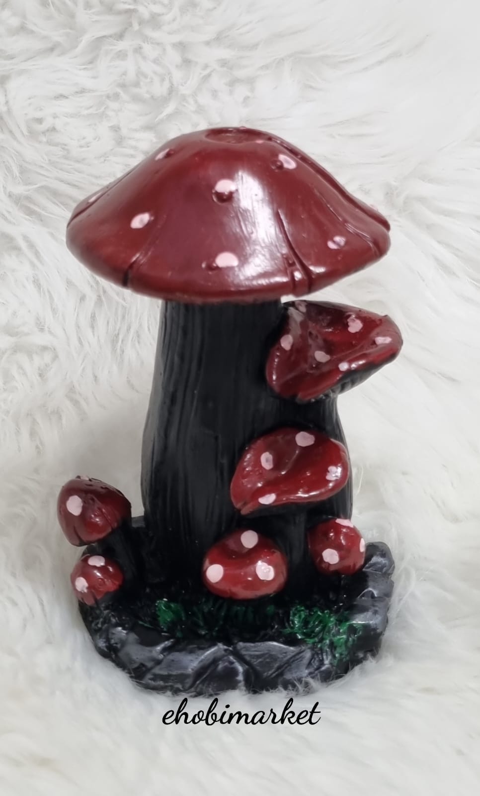 Büyük mantar tütsü silikon kalip