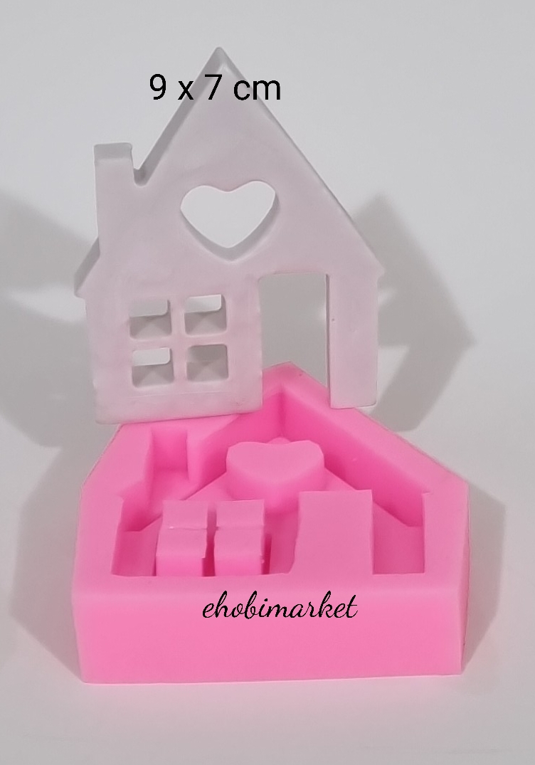 Kalpli dekor ev orta boyu silikon kalıp