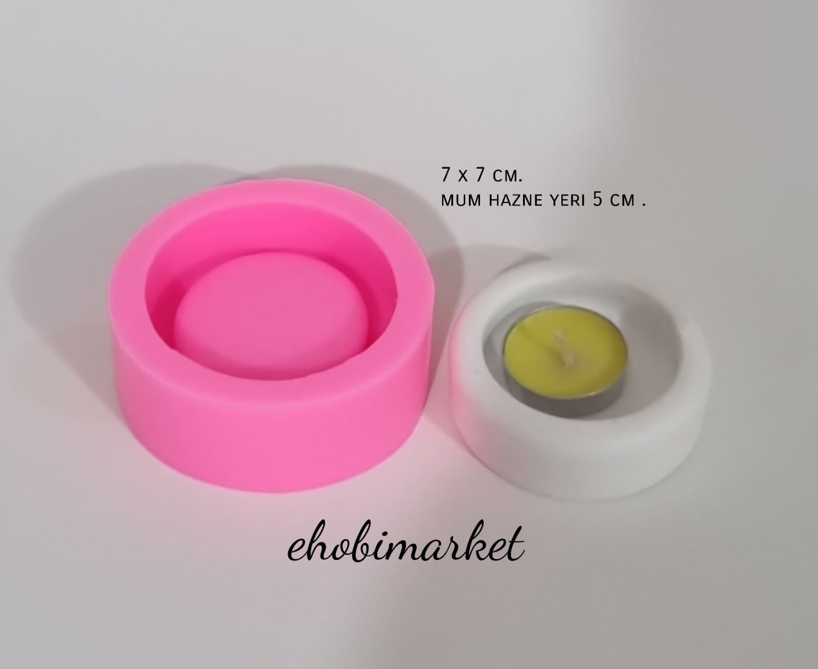 Mumluk silikon kalıp