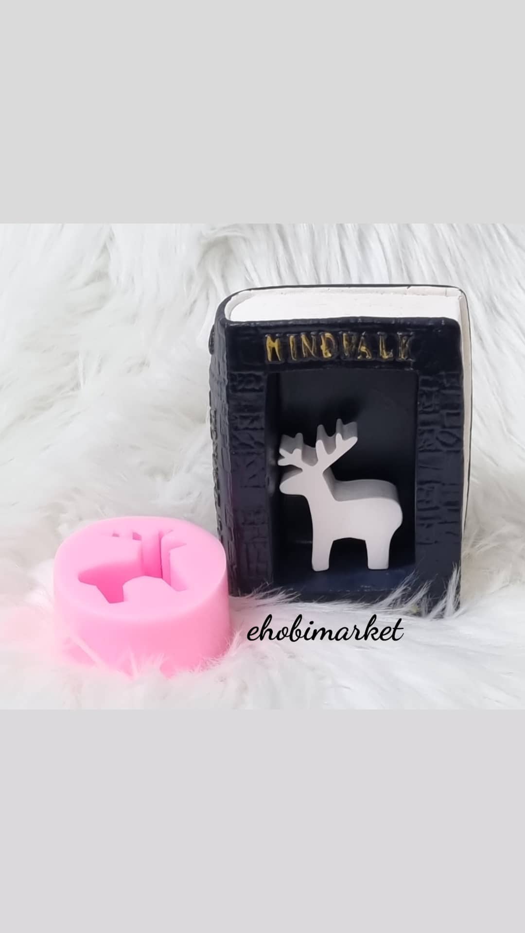 Ufak geyik silikon kalip