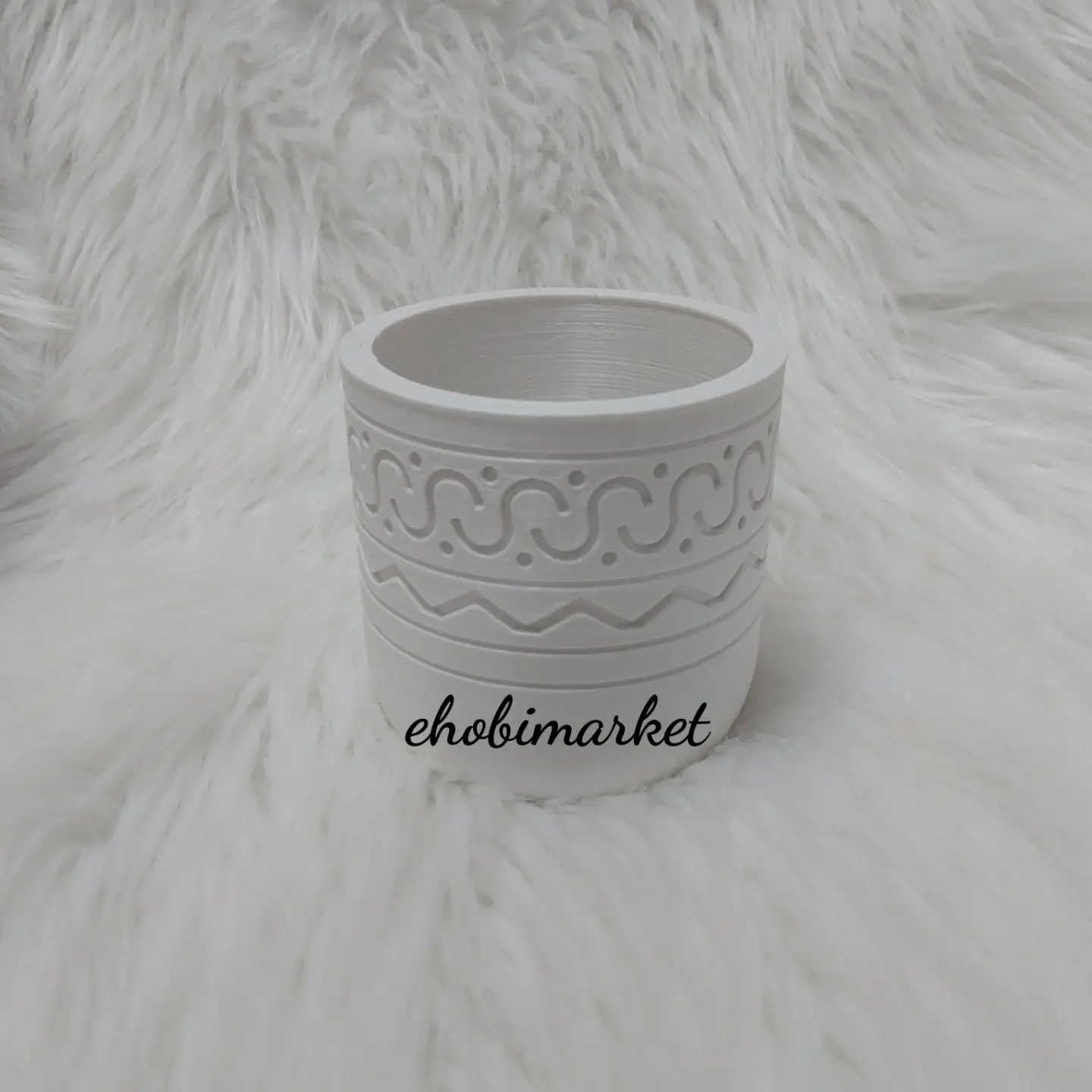 Nokta s desenli saksi kutu silikon kalip