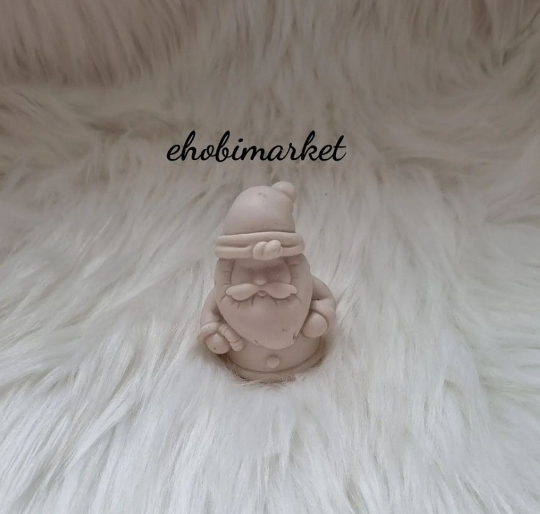 Ufak noel baba silikon kalip