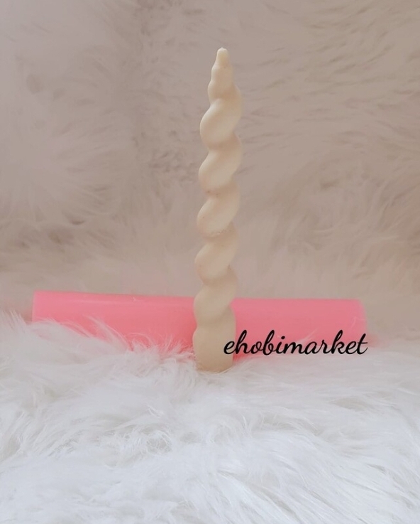 Burgu mum silikon kalip