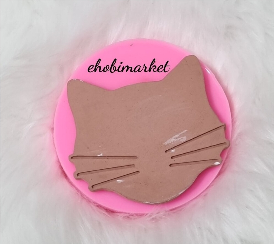 Kedi model sunum silikon kalip