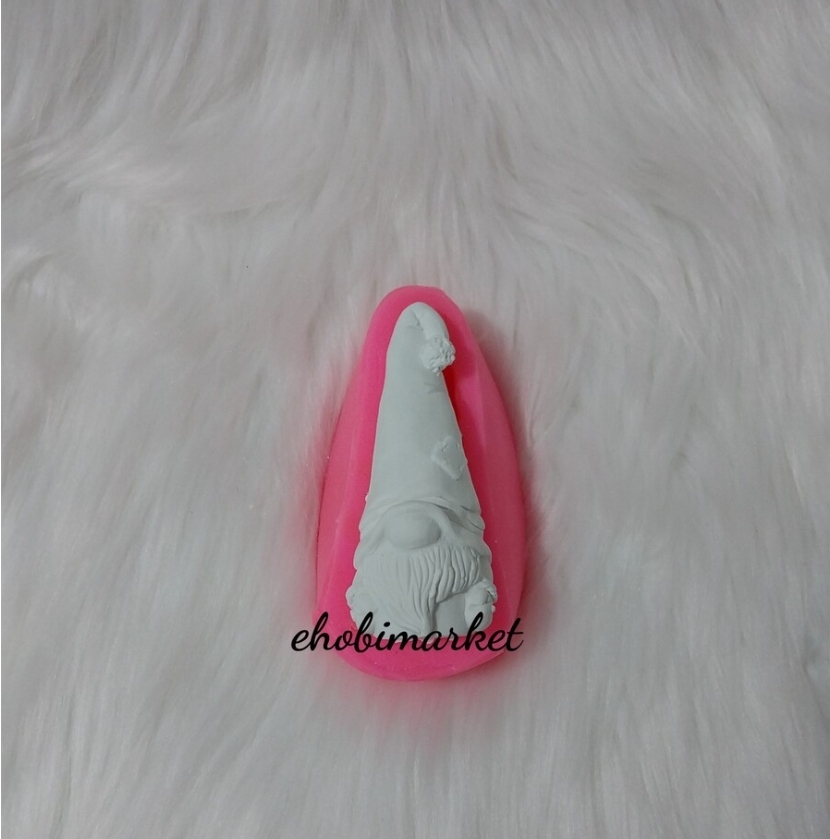 Bay yamalı burnuk silikon kalip