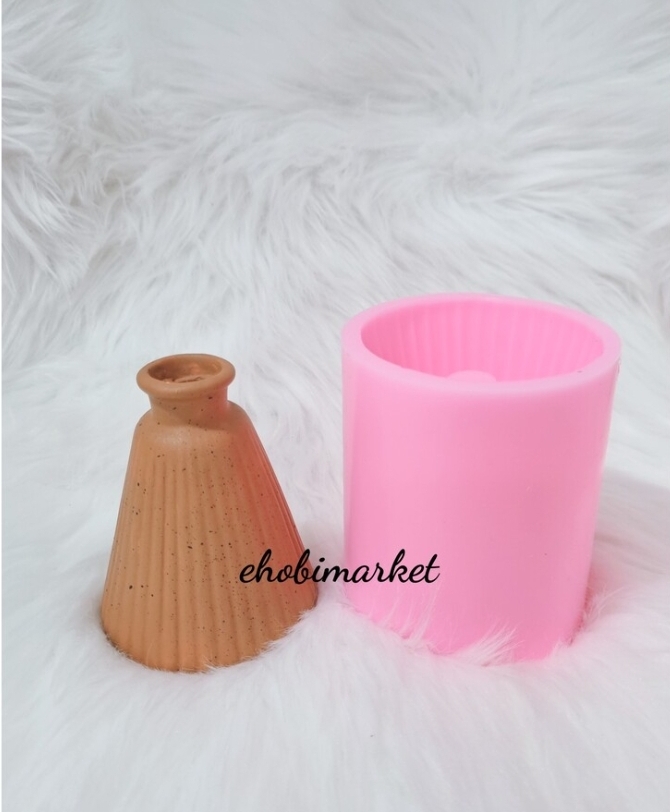 Iskandinav vazo2 silikon kalip