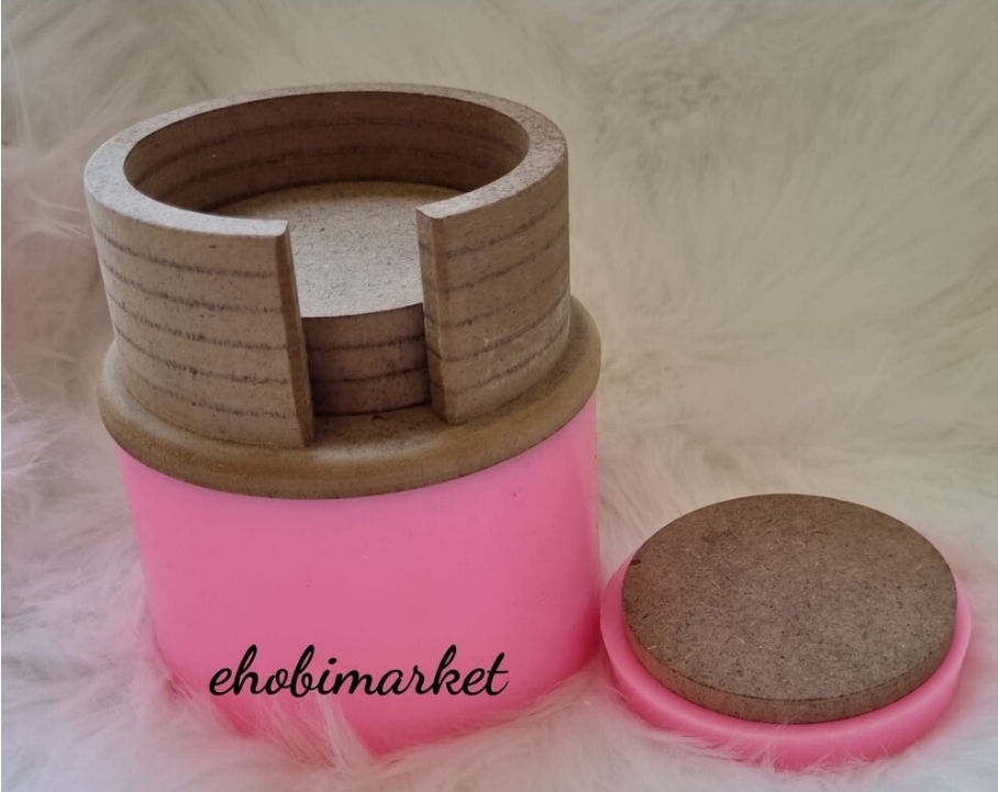 Bardak altlik takimi silikon kalip