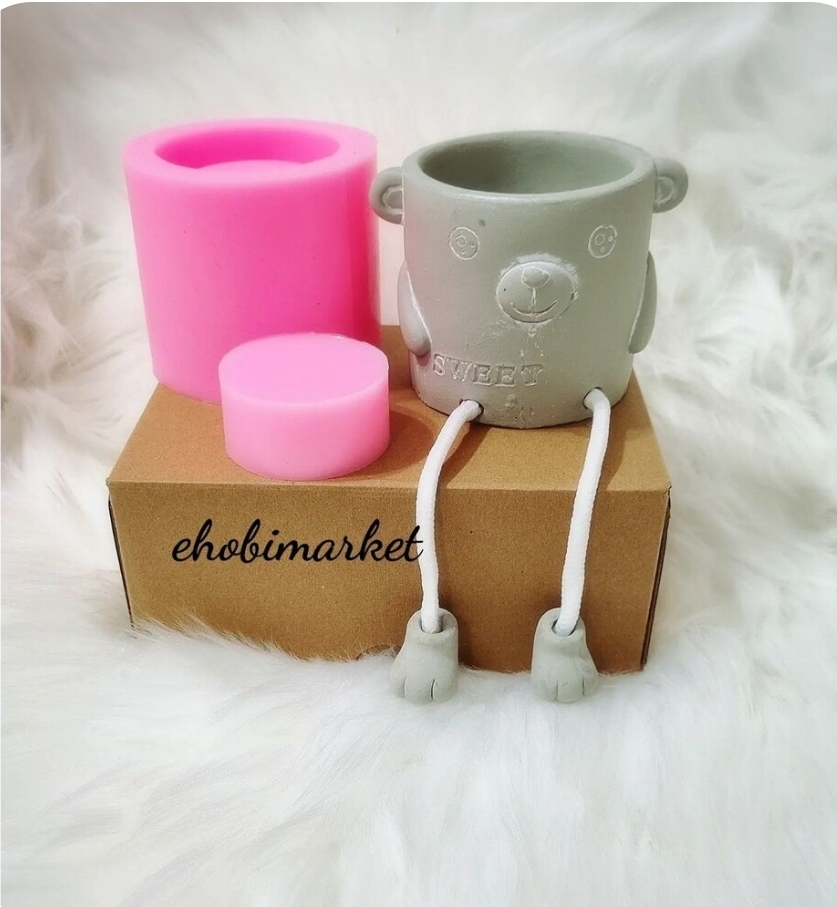 Köpüş saksi silikon kalip