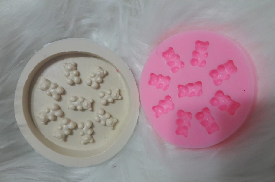 Haribo ayicik silikon kalip