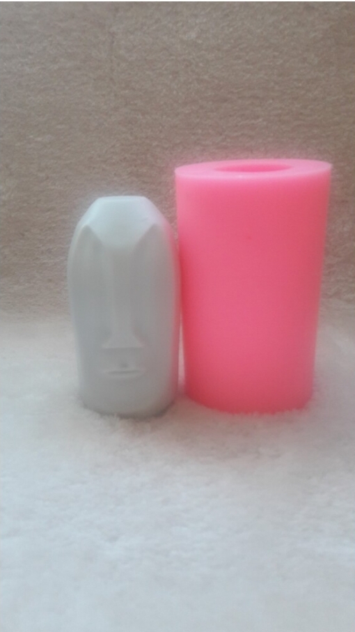 Silüet yüz silikon kalip3