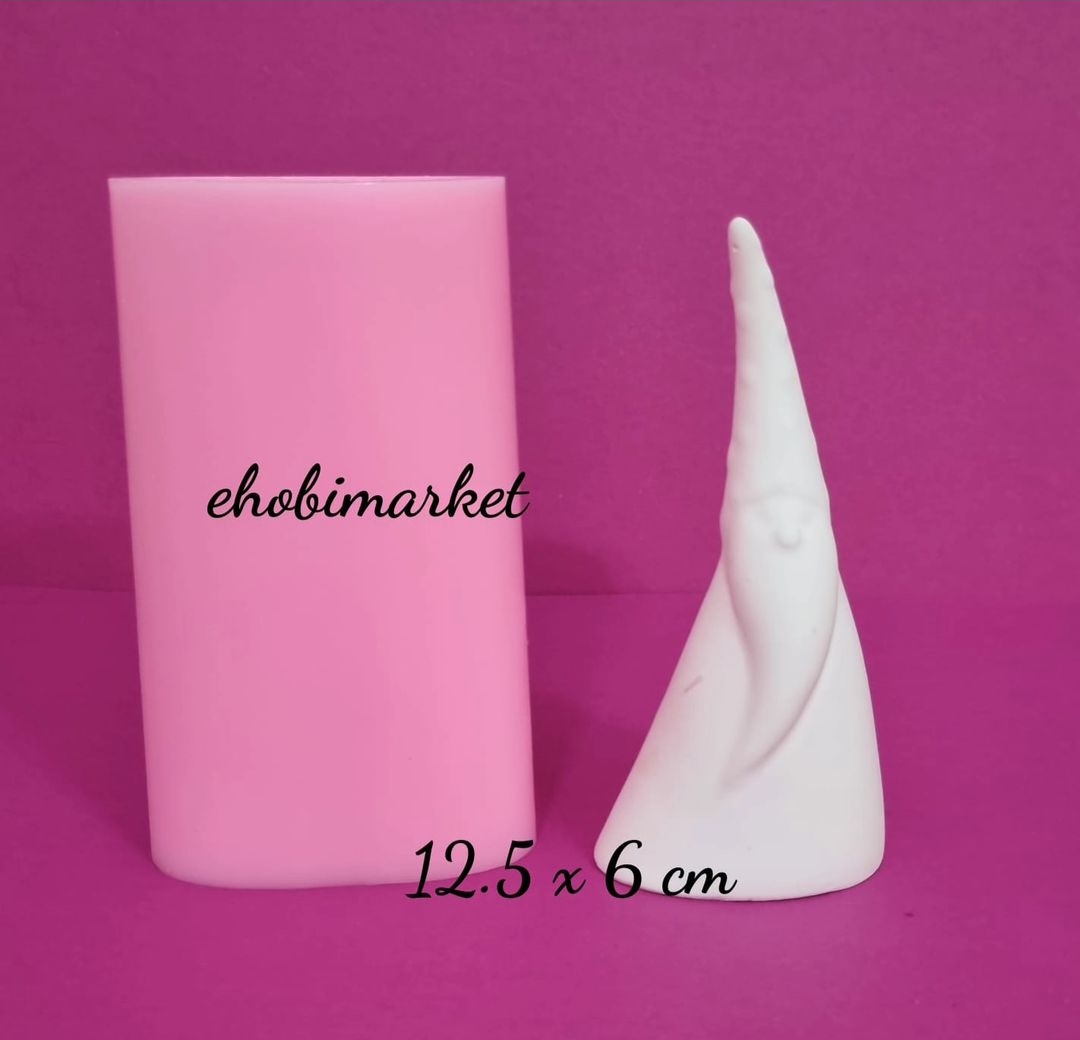 Uzun noel baba silikon kalıp