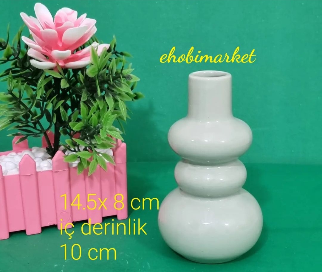 Asimetrik boğumlu vazo 